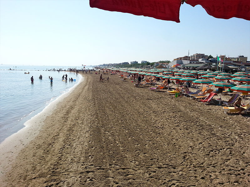 Spiaggia Fano Foto Bagni Torrette