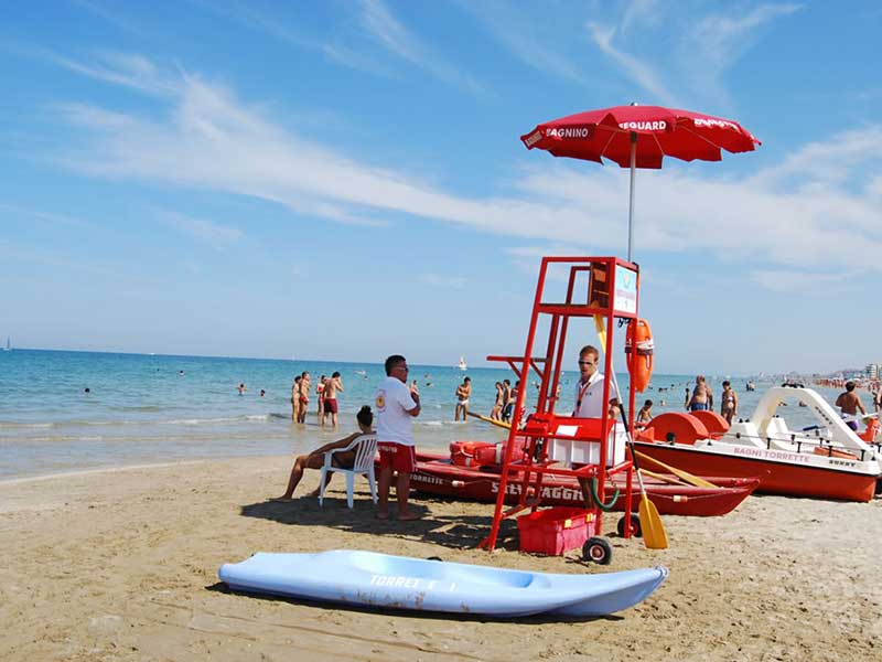 Spiaggia Fano Foto Bagni Torrette